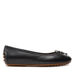 Baleriny LAUREN RALPH LAUREN. Czarne baleriny Lauren Ralph Lauren, bez wzorów, bez obcasa, bez zapięcia. Za 699.99 zł.