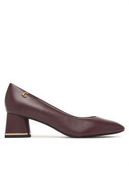 Coccinelle Czółenka C-Everyday E4 U1L 13 01 01 Bordowy. Czerwone czółenka Coccinelle, bez wzorów, ze skóry, bez obcasa, bez zapięcia. Za 949.99 zł.
