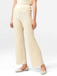 Orsay Spodnie w kolorze beżowym rozmiar: S. Brązowe spodnie materiałowe Orsay, bez wzorów, z materiału, z podwyższonym stanem. Za 69.91 zł.