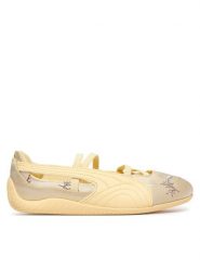 Puma Baleriny Speedcat Ballet Silky 408425 Żółty jasny. Żółte baleriny Puma, bez wzorów, z materiału, bez obcasa, bez zapięcia. Za 399.99 zł.