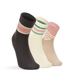 Ęce skarpetki bawełniane 3-pak Lifestyle Siroko Mini Club Pink. Czerwone skarpetki SIROKO, bez wzorów, z bawełny. Za 63.00 zł.