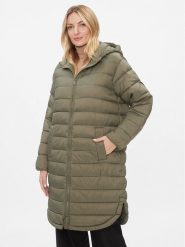 ONLY Kurtka puchowa 15300258 Zielony Regular Fit. Zielone kurtki ONLY, na zimę, s, bez wzorów, z puchu, bez kaptura. Za 199.99 zł.