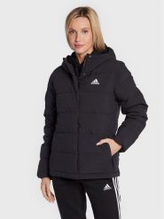 Adidas Kurtka puchowa Helionic HG8747 Czarny Regular Fit. Czarne kurtki adidas, na zimę, l, bez wzorów, z puchu, bez kaptura. Za 559.99 zł.