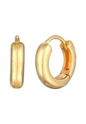 Elli Damske kreole zawiasy Basic Round ze srebra próby 925 Sterling Silver Kolczyki 1 ct Damski. Szare kolczyki Elli, srebrne. Za 328.99 zł.