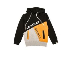 Bluza z kaptur na co dzień na siłownię. Brązowe bluzy LEONE 1947 APPAREL, bez wzorów, z bawełny, sportowe, bez ramiączek, bez kaptura. W wyprzedaży za 101.80 zł.