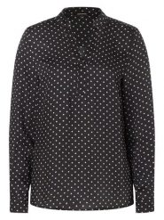 More & More Bluzka w kolorze czarnym rozmiar: 46. Czarne bluzki More & More, s, bez wzorów, z wiskozy, klasyczne, bez kołnierzyka, bez ramiączek. Za 78.99 zł.