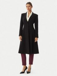 Rinascimento Płaszcz przejściowy CFC0127999003 Czarny Slim Fit. Czarne płaszcze Rinascimento, m, bez wzorów, z syntetyku, bez kaptura. Za 1,179.00 zł.