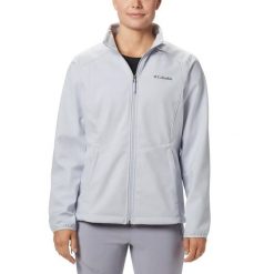 Kurtka Przejściowa Damska Columbia Kruser Ridge II Softshell. Szare kurtki przejściowe sportowe Columbia, m, bez wzorów, z softshellu, bez kaptura, trekkingowe. Za 331.25 zł.