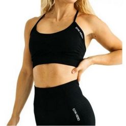 Damski Biustonosz Sportowy California Cute. Czarne biustonosze sportowe Gym Hero, bez wzorów. Za 174.99 zł.