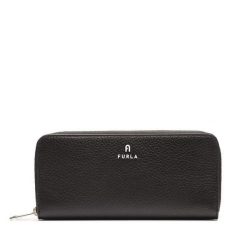 Portfel Furla. Czarne portfele Furla, bez wzorów. Za 789.99 zł.