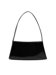 Calvin Klein Torebka Refined Sculpt K60K612574 Czarny. Czarne torebki klasyczne Calvin Klein, bez wzorów, ze skóry, bez dodatków. Za 649.99 zł.