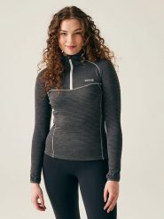 Regatta Koszulka funkcyjna "Yonder II" w kolorze antracytowym rozmiar: 48. Czarne t-shirty sportowe Regatta, bez wzorów, z materiału, bez ramiączek, outdoorowe. Za 114.95 zł.