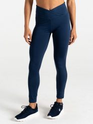 Dare 2b Legginsy sportowe "Revived II" w kolorze granatowym rozmiar: 46. Niebieskie legginsy Dare 2b, bez wzorów, z materiału, sportowe. Za 101.47 zł.