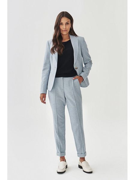 TATUUM Spodnie w kolorze błękitnym rozmiar: 40. Niebieskie spodnie materiałowe Tatuum, bez wzorów, z materiału. Za 187.96 zł.