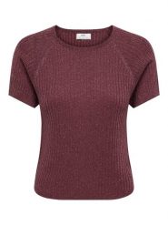 JDY Sweter w kolorze bordowym rozmiar: S. Czerwone swetry JDY, s, bez wzorów, bez ramiączek. Za 65.85 zł.