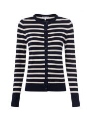Marie Lund Kardigan Kobiety niebieski, XL. Niebieskie swetry Marie Lund, xl, bez wzorów, z dzianiny, eleganckie, bez ramiączek. Za 159.95 zł.