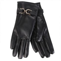 Czarne Eleganckie Rękawiczki Damskie Moraj. Czarne rękawiczki Moraj, bez wzorów, eleganckie. Za 36.99 zł.