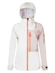 ROCK EXPERIENCE Kurtka narciarska "Alaska" w kolorze biało-beżowym rozmiar: XL. Białe kurtki narciarskie ROCK EXPERIENCE, m, bez wzorów, bez kaptura, narciarskie. Za 761.99 zł.