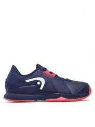 Head Buty do tenisa Sprint Pro 3.5 274103 Granatowy. Niebieskie buty treningowe Head, bez wzorów, z materiału, bez zapięcia, do biegania. Za 379.99 zł.