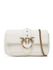 PINKO Torebka Love One Pocket C PE 23 PLTT 100061 A0F1 Biały. Białe kopertówki Pinko, bez wzorów, ze skóry, wizytowe, bez dodatków. Za 1,159.00 zł.