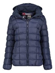 Geographical Norway Kurtka pikowana "Babette" w kolorze granatowym rozmiar: L. Niebieskie kurtki Geographical Norway, l, bez wzorów, bez kaptura. Za 263.51 zł.