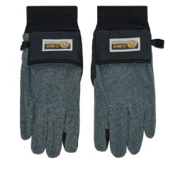 Rękawiczki Elmer. Szare rękawiczki Elmer, bez wzorów, z dzianiny. Za 269.99 zł.