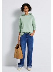 Cecil Bluza w kolorze jasnozielonym rozmiar: 42. Zielone bluzy Cecil, bez wzorów, bez ramiączek, z kapturem. Za 117.73 zł.