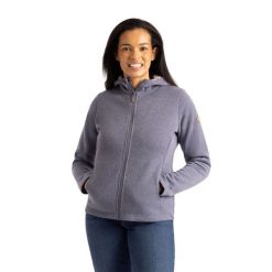 Damska Bluza Polarowa Anona. Niebieskie bluzy bez kaptura Trespass, na zimę, bez wzorów, z polaru, trekkingowe. Za 215.99 zł.