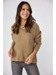 LIEBLINGSSTÜCK Sweter "Aliena" w kolorze jasnobrązowym rozmiar: 42. Brązowe swetry LIEBLINGSSTÜCK, bez wzorów, z wełny, bez ramiączek. Za 218.57 zł.