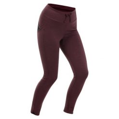 Legginsy turystyczne damskie Quechua NH100. Czarne legginsy QUECHUA, bez wzorów, z elastanu, sportowe. Za 99.99 zł.