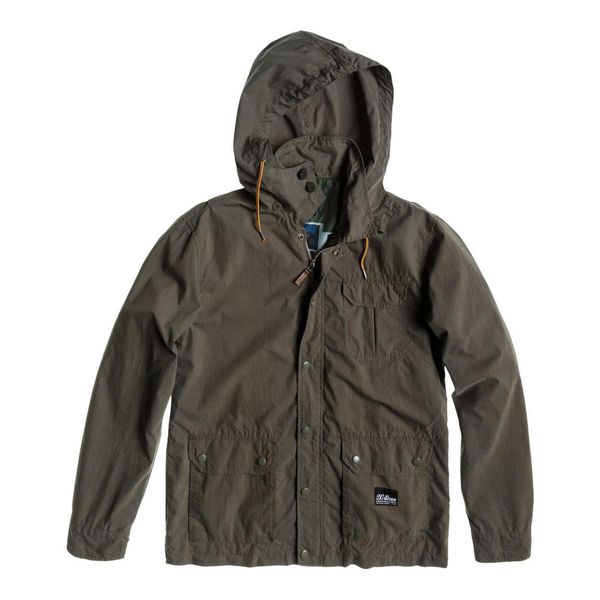 Kurtka z kapturem DC AWOL Kremer CQY0. Czarne kurtki narciarskie DC Shoes, na zimę, bez wzorów, z kapturem, narciarskie. Za 259.00 zł.