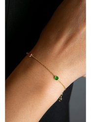 Lodie Silver Srebrna bransoletka z cyrkoniami rozmiar: onesize. Szare bransoletki Lodie Silver, z cyrkonią, srebrne. Za 50.45 zł.