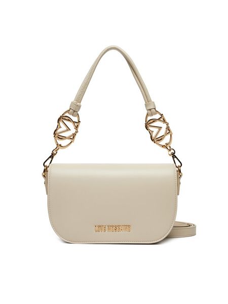 LOVE MOSCHINO Torebka JC4049PP1MLF0110 Écru. Torebki klasyczne Love Moschino, bez wzorów, ze skóry, bez dodatków. Za 469.99 zł.