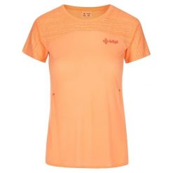 Koszulka damska Kilpi Ameli. Brązowe t-shirty sportowe Kilpi, l, bez wzorów, z materiału, bez ramiączek, do biegania. Za 112.21 zł.