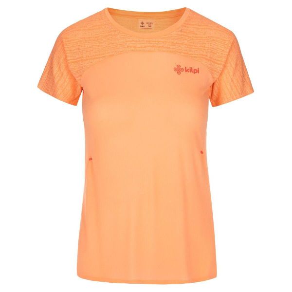 Koszulka techniczna damska Kilpi AMELI-W. Brązowe t-shirty sportowe Kilpi, s, bez wzorów, z materiału, bez ramiączek, do biegania. Za 112.21 zł.