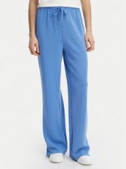 ONLY Spodnie materiałowe Maya 15369156 Granatowy Loose Fit. Niebieskie spodnie materiałowe ONLY, bez wzorów, z materiału. Za 169.99 zł.