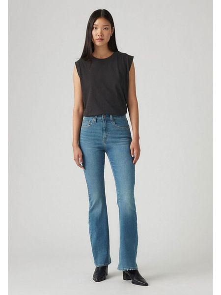 Levi's Dżinsy - Regular fit - w kolorze niebieskim rozmiar: W29/L32. Niebieskie jeansy Levi's, l, z aplikacjami, klasyczne, z podwyższonym stanem. Za 237.73 zł.