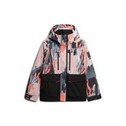 Damska kurtka narciarska Superdry Ultimate Freestyle. Czerwone kurtki narciarskie Superdry, na zimę, bez wzorów, bez kaptura, narciarskie. W wyprzedaży za 1,111.45 zł.