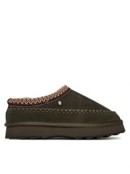 EMU Australia Śniegowce Sharky Adventure Scuff W13239 Khaki. Brązowe śniegowce Emu Australia, bez wzorów, ze skóry, bez zapięcia. Za 529.99 zł.