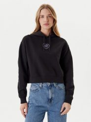 Tommy Jeans Bluza Heart DW0DW21408 Czarny Relaxed Fit. Czarne bluzy bez kaptura Tommy Jeans, s, bez wzorów, z bawełny, bez kaptura. Za 389.99 zł.
