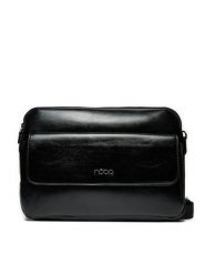 Nobo Torba na laptopa BAGT901-K020 Czarny. Czarne torby na laptopa NOBO, bez wzorów, ze skóry. Za 119.99 zł.
