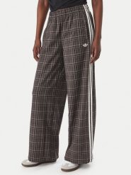 Adidas Spodnie dresowe Advanced Archive LG3958 Brązowy Wide Fit. Brązowe spodnie dresowe adidas, bez wzorów, z dresówki. Za 349.99 zł.