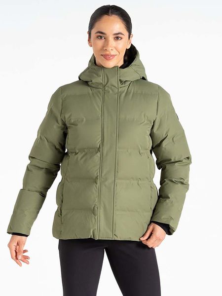 Dare 2b Kurtka pikowana "Entrusted" w kolorze khaki rozmiar: 44. Brązowe kurtki Dare 2b, bez wzorów, bez kaptura. Za 196.70 zł.