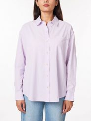 Scotch & Soda Koszula w kolorze fioletowym rozmiar: XL. Różowe koszule Scotch & Soda, xl, bez wzorów, z bawełny, bez kołnierzyka, bez ramiączek. Za 101.23 zł.