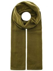 Zwillingsherz Kaszmirowy szal w kolorze khaki - 180 x 28 cm rozmiar: onesize. Brązowe szaliki i kominy Zwillingsherz, bez wzorów, z kaszmiru. Za 192.33 zł.