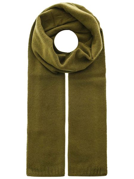 Zwillingsherz Kaszmirowy szal w kolorze khaki - 180 x 28 cm rozmiar: onesize. Brązowe szaliki i kominy Zwillingsherz, bez wzorów, z kaszmiru. Za 184.02 zł.