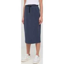 Weekend Max Mara spódnica bawełniana kolor granatowy midi prosta. Niebieskie spódnice Weekend Max Mara, na co dzień, s, bez wzorów, z bawełny, midi, proste. W wyprzedaży za 344.99 zł.