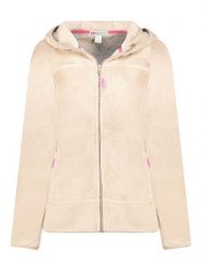 Geographical Norway Kurtka polarowa "Upaline" w kolorze beżowym rozmiar: XXL. Brązowe kurtki Geographical Norway, xxl, bez wzorów, z polaru, bez kaptura. Za 109.78 zł.