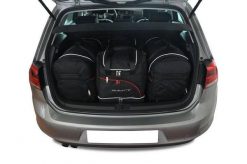 Torby Do Bagażnika Vw Golf 5 Hatchback 2012-2020 4Szt Kjust. Czarne swetry KJUST, bez wzorów, z kauczuku. Za 1,140.00 zł.