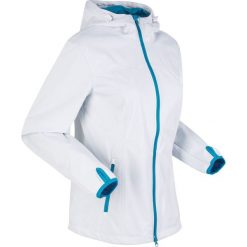 Lekka kurtka softshell bonprix biało-morski turkusowy. Kurtki marki bonprix. Za 189.99 zł.